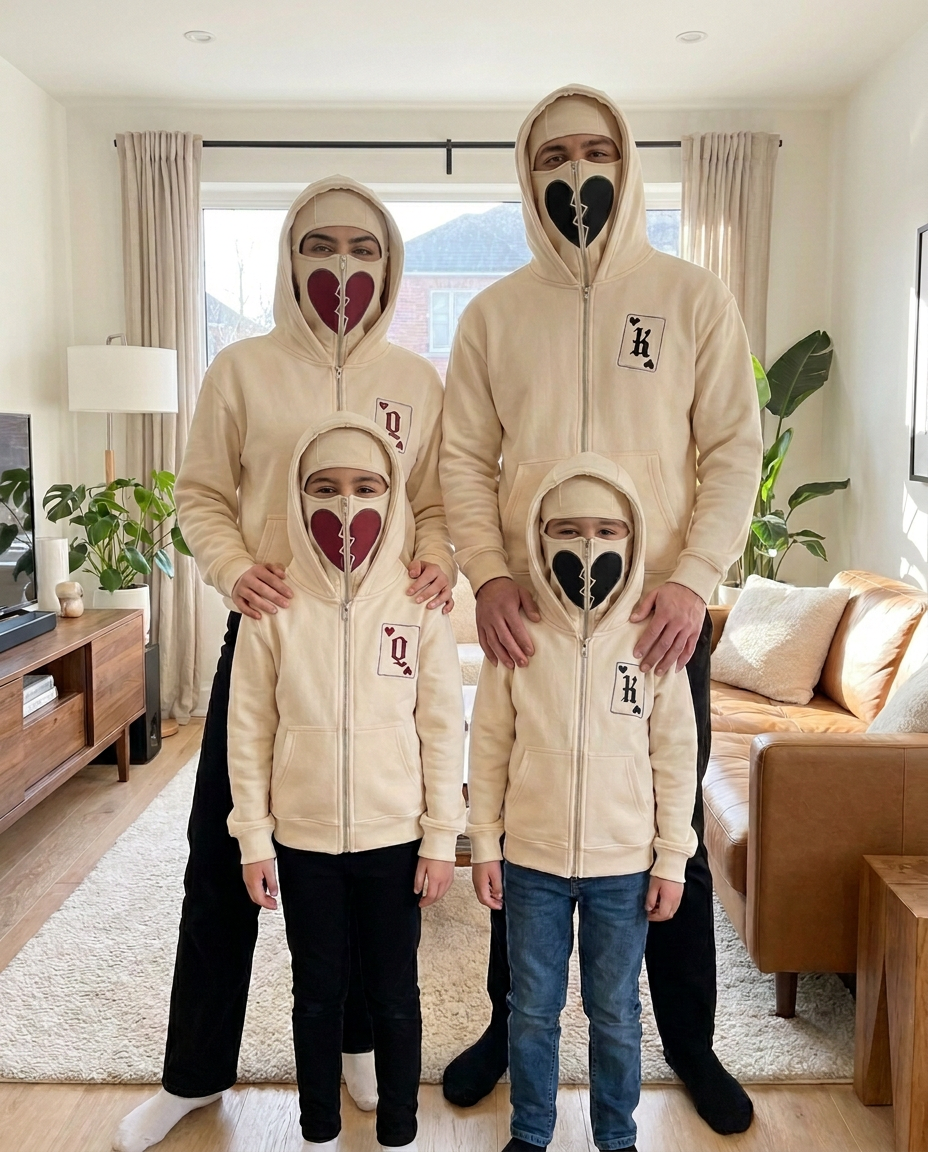 Mini Queen & King Zip Hoodie (Kids)